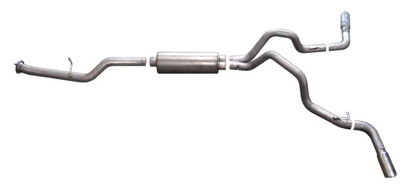 Gibson 15-19 GMC Sierra 2500 HD Base 6.0L 3.5in/3in Cat-Back Dual Extreme Exhaust - Stainless 65652