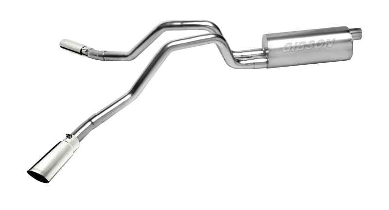 Gibson 14-18 GMC Sierra 1500 Denali 6.2L 3.5in/2.25in Cat-Back Dual Extreme Exhaust - Stainless 65665