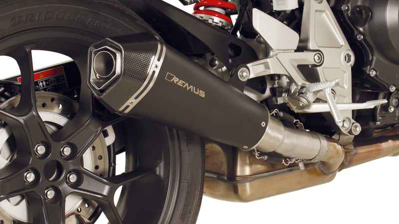 Remus 2018 Honda CB 1000 R SC80 107 kW (Euro 4) Hypercone Black Slip On w/Sound Insert/Conn Tube 6783257118