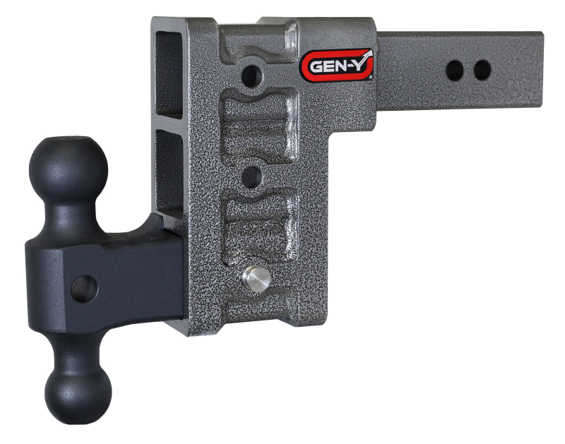 Gen-Y Mega Duty 2.5in Shank 6in Drop 3K TW 21K Hitch w/GH-061 Dual-Ball
