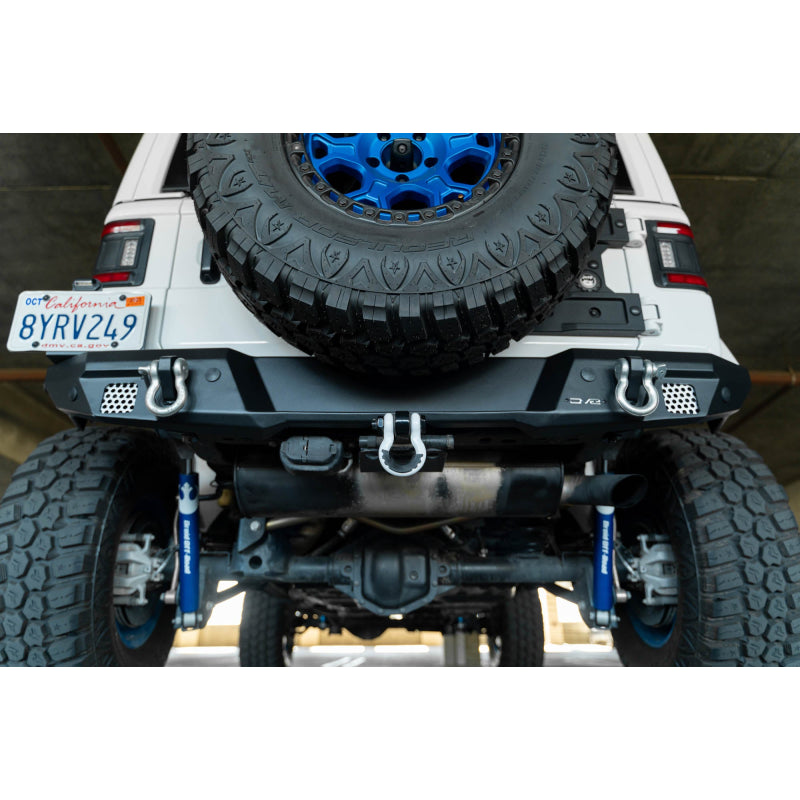 DV8 Offroad 2018-2025 Jeep Wrangler Fs-7 Series Rear Bumper Model RBJL-12
