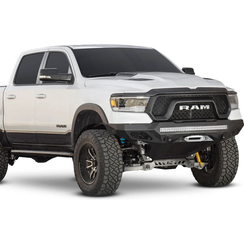 Addictive Desert Designs 19 - 23 RAM Rebel 1500 Stealth Fighter Front Bumper Model F611422770103