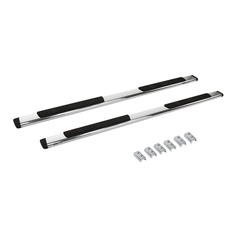 Go Rhino 5" OE Xtreme Low Profile Step Nerf Bars with Mounting Brackets Kit Model 685404580PS