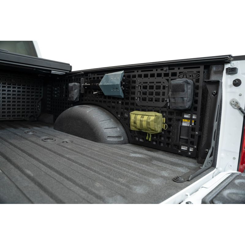 Addictive Desert Designs 23 Ford Super Duty Bed Side Molle Panels Driver Full Kit Model AC8103201NA