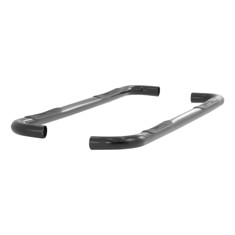 ARIES 3" Round Black Steel Step Nerf Bars Model 204013