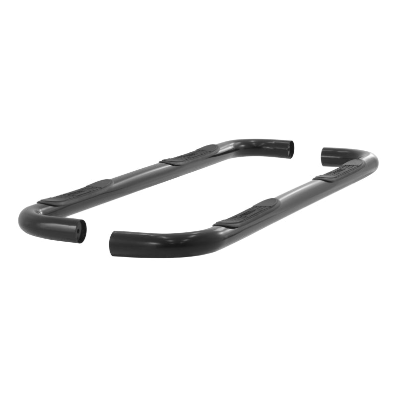 ARIES 3" Round Black Steel Step Nerf Bars Model 205010