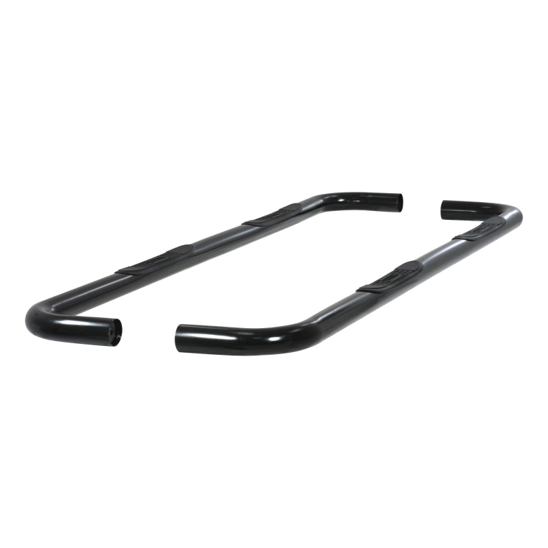 ARIES 3" Round Black Steel Step Nerf Bars Model 205030