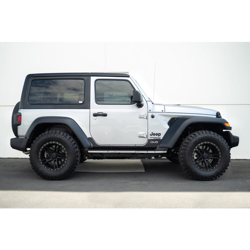 DV8 Offroad 2018-2025 Jeep Wrangler JL 2-Door Rock Skins Model SRJL-29
