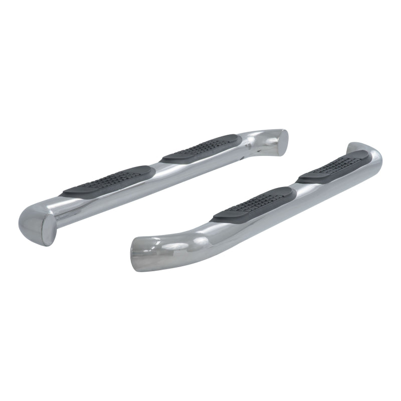 ARIES 3" Round Polished Stainless Step Nerf Bars Model 202008-2