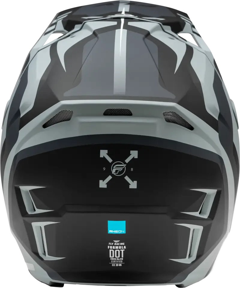 73-0035YL Yth Formula Cp Krypton Helmet Matte Grey/Black Yl wps-73-0035yl
