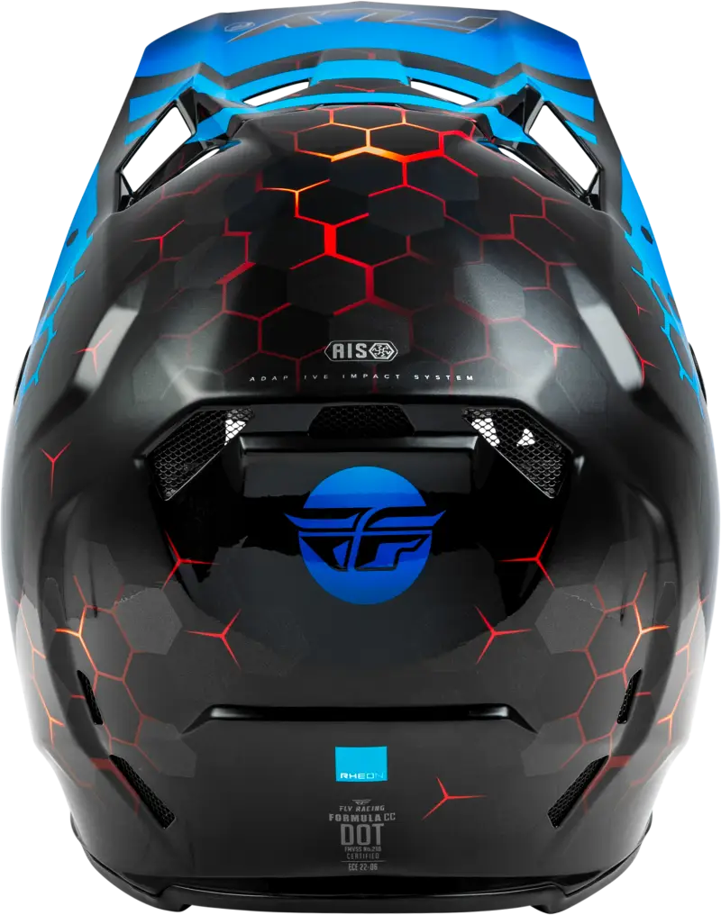 73-4330L Formula Cc Tektonic Helmet Black/Blue/Red Lg wps-73-4330l