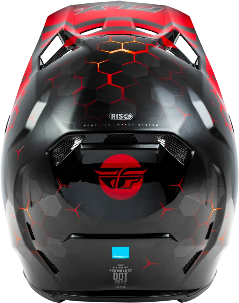 73-4331X Formula Cc Tektonic Helmet Black/Red/Orange Xl wps-73-4331x
