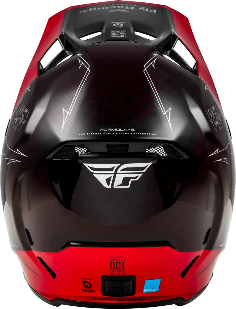 73-4447X Formula S Carbon Legacy Helmet Red Carbon/Black Xl wps-73-4447x