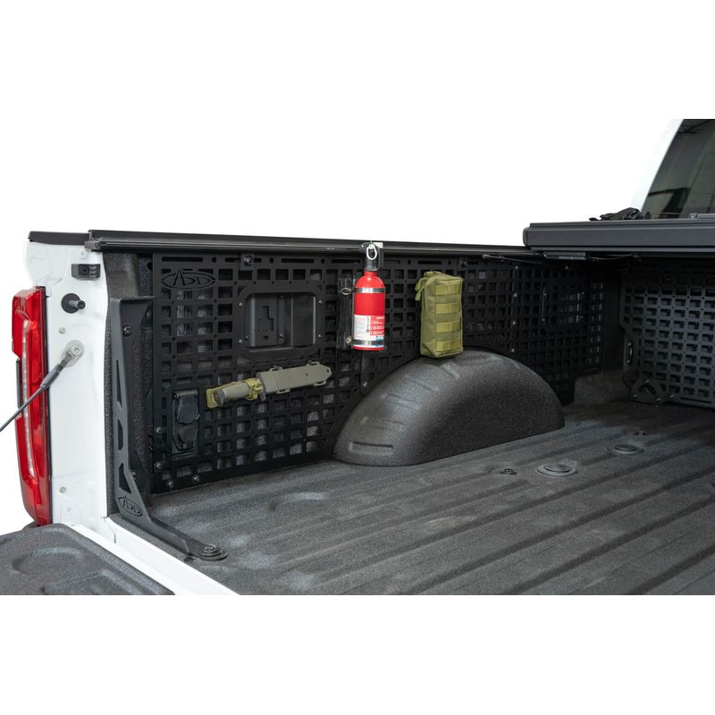 Addictive Desert Designs 23 Ford Super Duty Bed Side Molle Panels Passenger Full Kit Model AC8103301NA