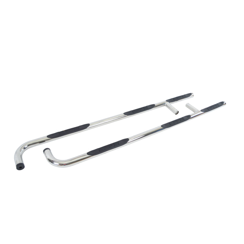 Go Rhino 6000 Series Step Nerf Bars With Mounting Brackets Kit One-Piece For Quad Cab with Standard Bed Model 61127PS