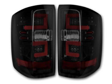 Recon Access 264238BK Led Tail Lights - Chevy Silverado 1 R89264238BK