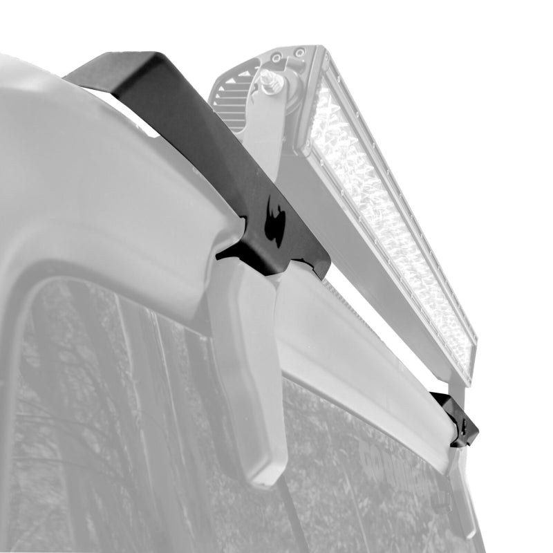 Go Rhino XE Rear Hard Top Light Mount for Jeep JL/JT Fits 3" Cube, up to 40" LED bar Model 599501T