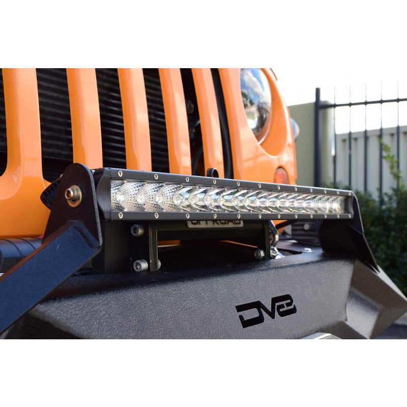 DV8 Offroad Single Row Led Light Bar With Chrome Face Model BS30E150W5W