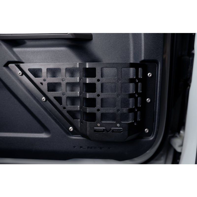 DV8 Offroad 2021-2025 Ford Bronco Front Door Pocket Molle Panels Model MPBR-05
