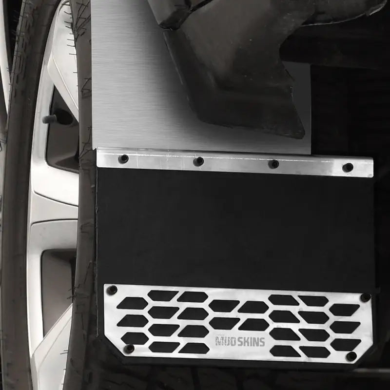 78403 Putco Mud Skins - Brushed Stainless Steel p4578403