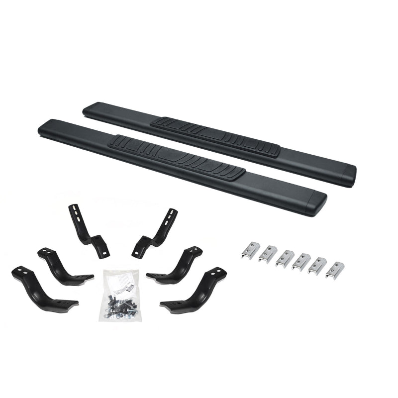 Go Rhino 5" OE Xtreme Low Profile Step Nerf Bars with Mounting Brackets Kit Model 685404552T