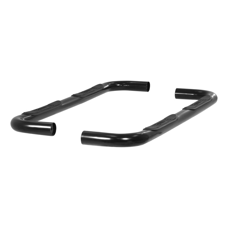 ARIES 3" Round Black Steel Step Nerf Bars Model 202003