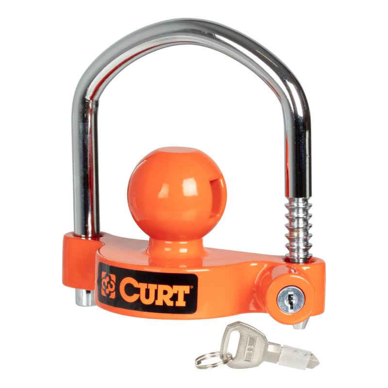CURT Universal Trailer Coupler Lock, Keyed Alike Model 23090-KA