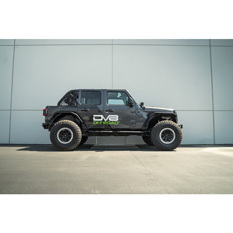 DV8 Offroad 4-Door OE Plus Running Boards Model SRJL-08