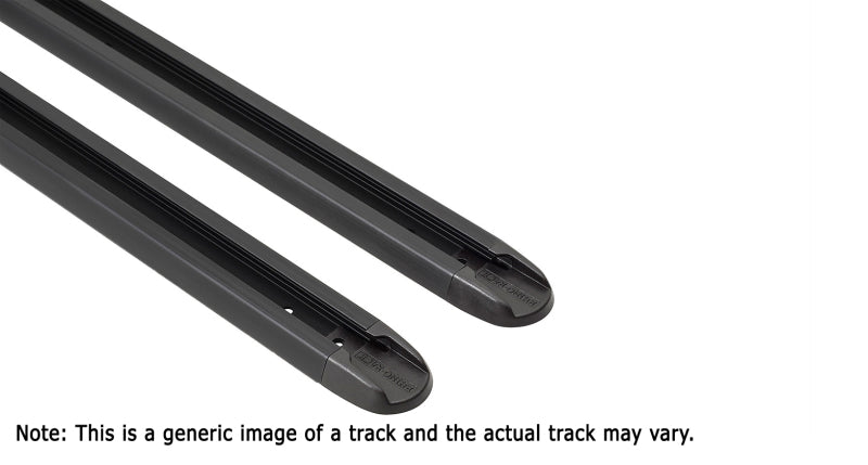Rhino-Rack RTV Tracks w/Hardware & End Caps - 50.4in - Pair rhrRTV128