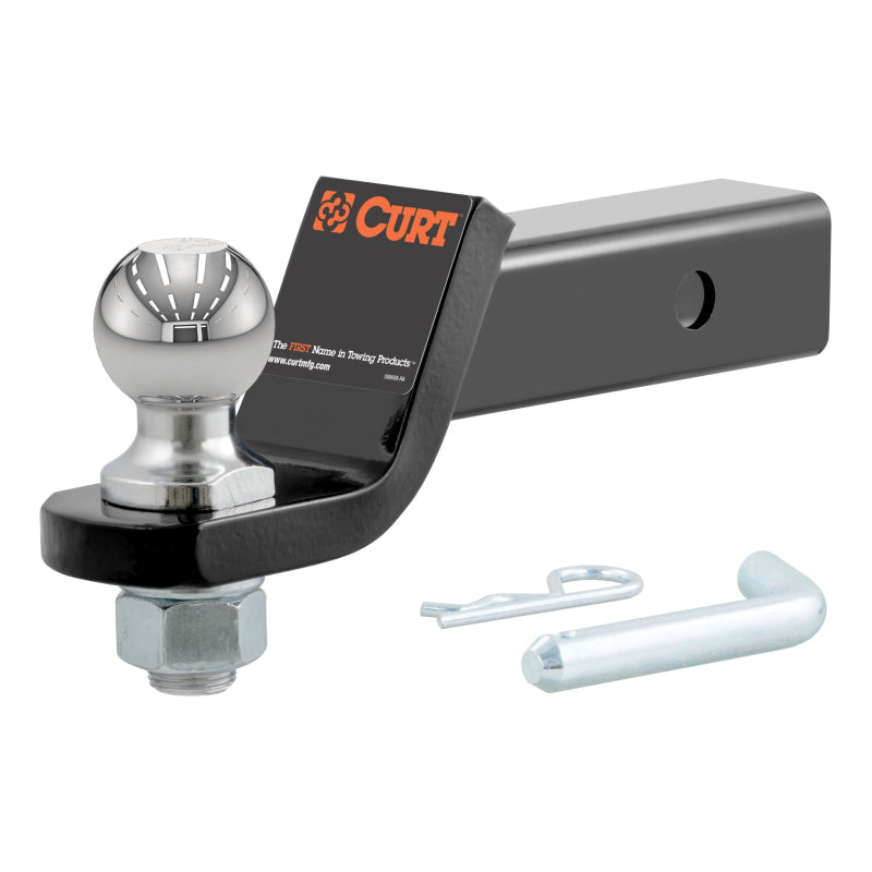 CURT Loaded Ball Mount with 2" Ball, Imported (2" Shank, 7,500 lbs., 2" Drop) Model 45836