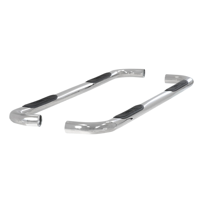 ARIES 3" Round Polished Stainless Step Nerf Bars Model 204013-2