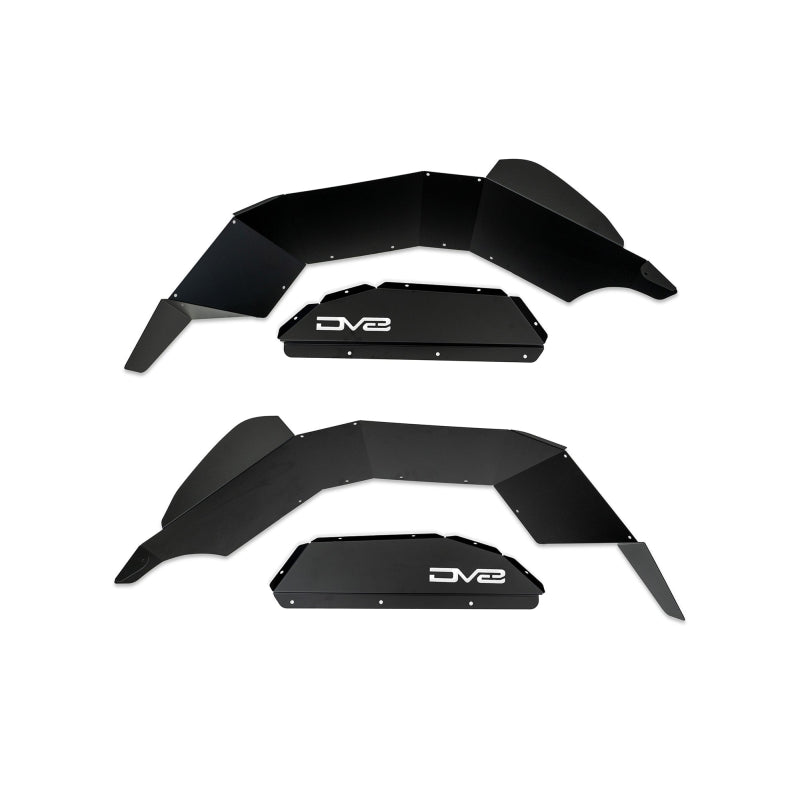 DV8 Offroad 2020-2025 Jeep Gladiator JT Rear Inner Fenders Model INFEND-07RB