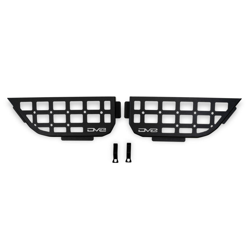 DV8 Offroad 2018-2025 Jeep WranglerJLU Gladiator JT Slim Rear Door ONLY Molle Pockets Model MPJL-08