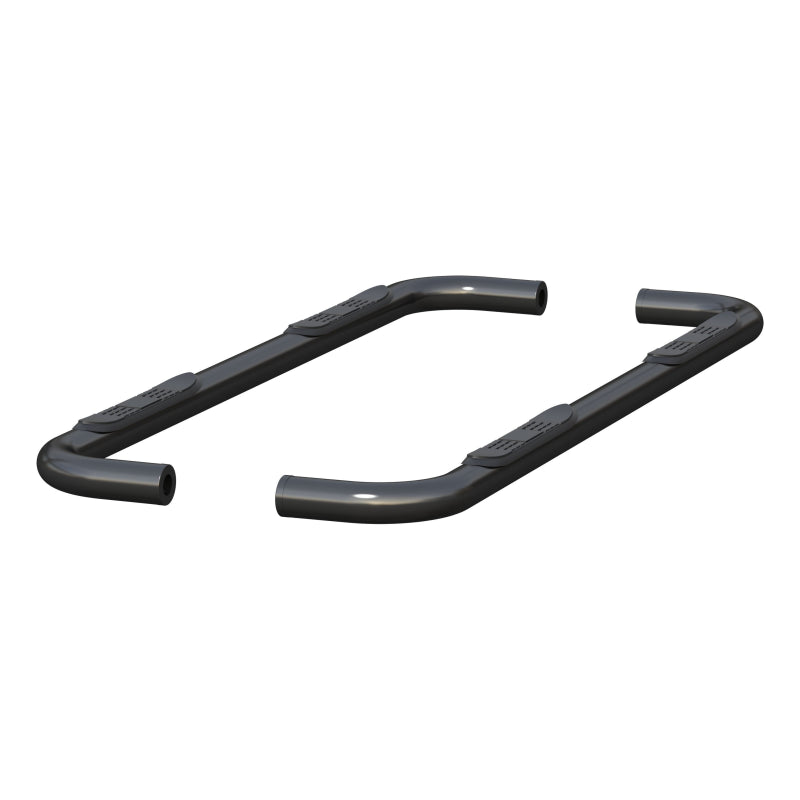 ARIES 3" Round Black Steel Step Nerf Bars Model 204054