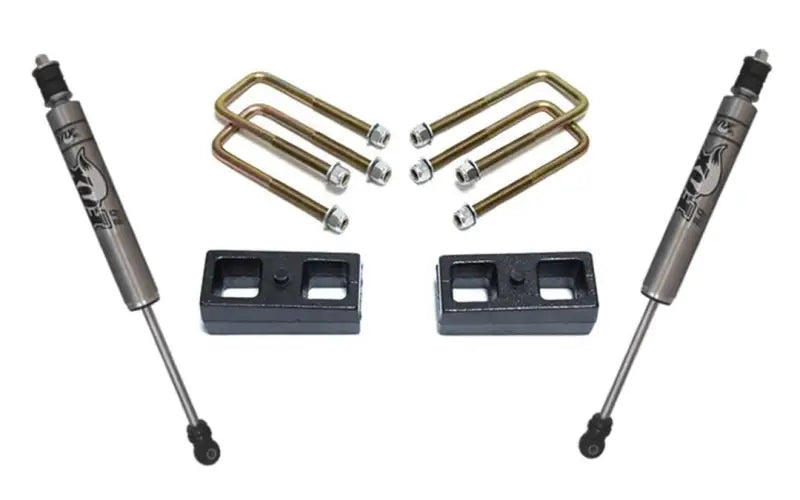 906820F Maxtrac 2' Blocks U-Bolts Fox Shocks MAX906820F