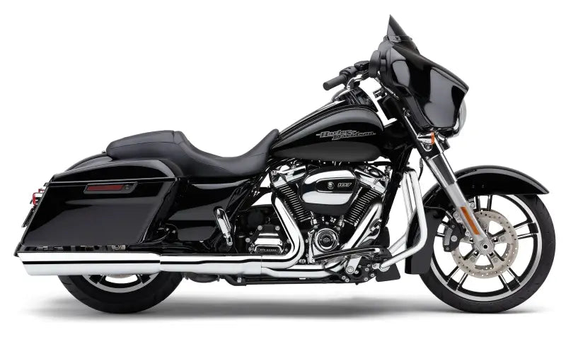 909 Twins 4 Inch Chrome Slip Ons for Harley 82-96070