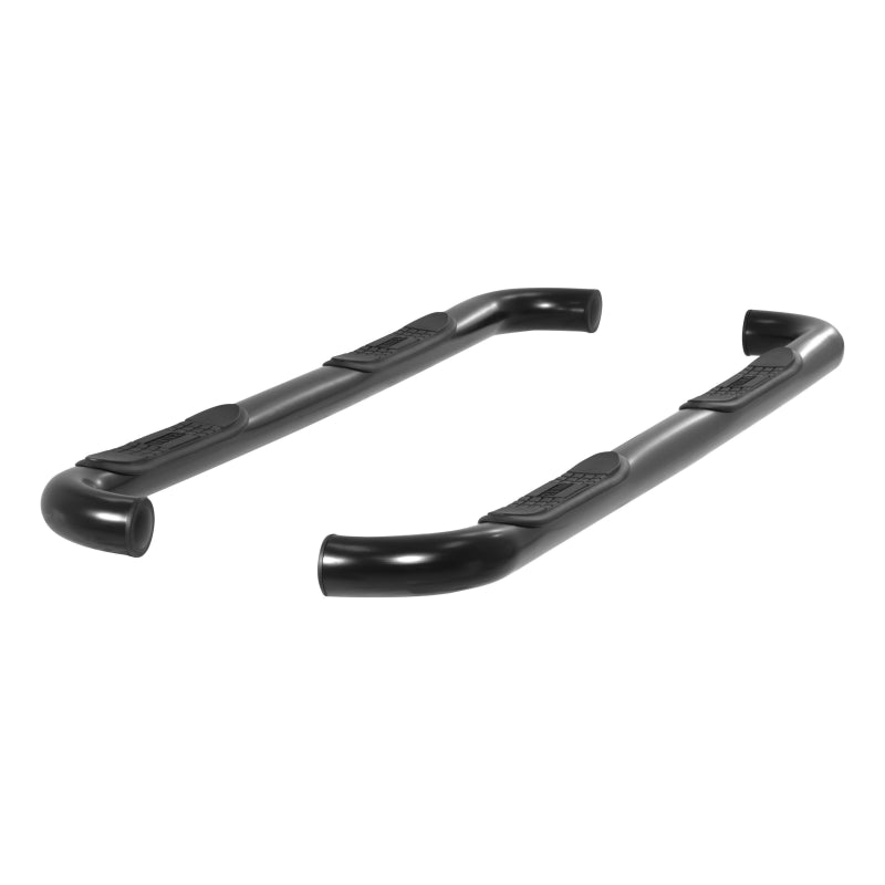 ARIES 3" Round Black Steel Step Nerf Bars Model 203018