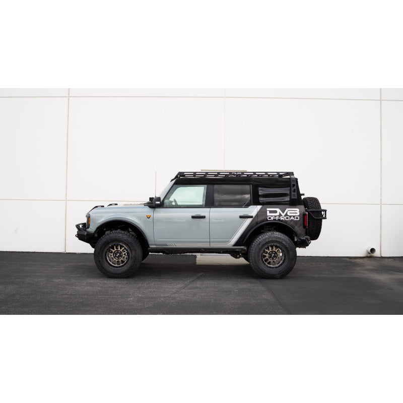 DV8 Offroad 2021-2025 Ford Bronco 4-Door Pinch Weld Covers Model SRBR-03