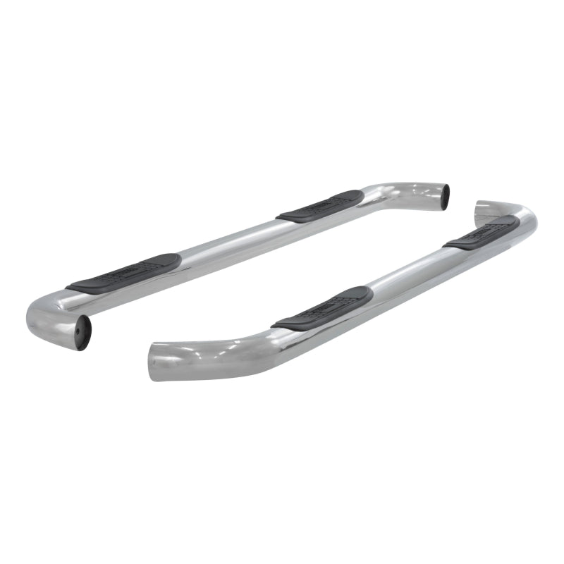 ARIES 3" Round Polished Stainless Step Nerf Bars Model 203010-2