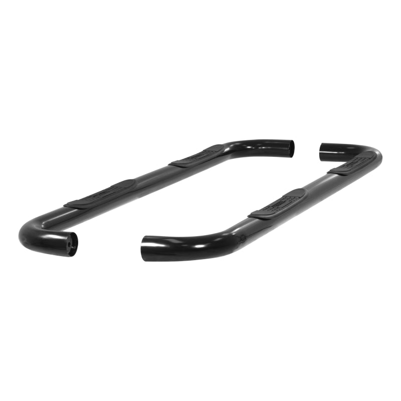 ARIES 3" Round Black Steel Step Nerf Bars Model 204012