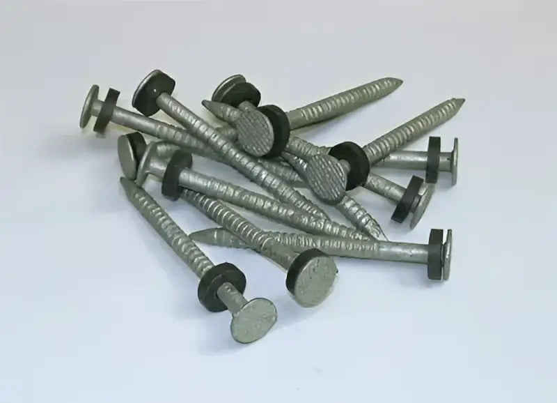 96028 Taylor Made Galvin. #6 Nail W/Washer 1/8 Lb Pk t4v96028