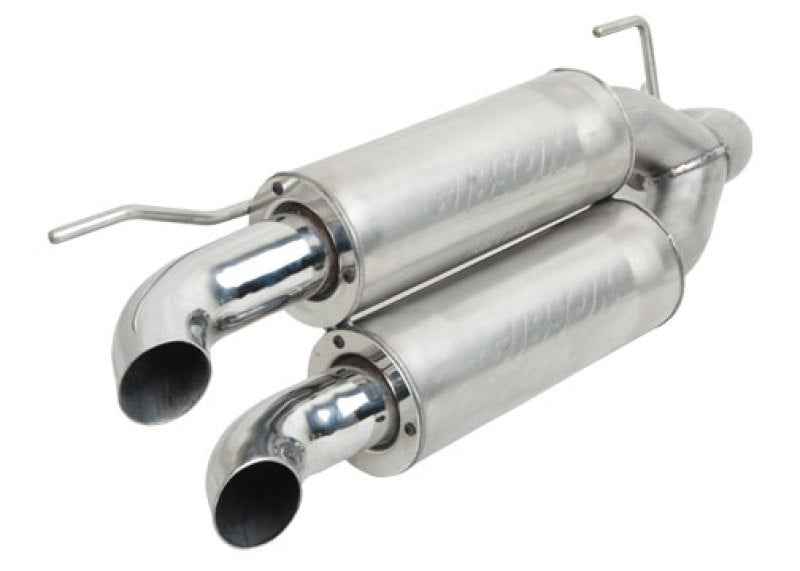 Gibson 11-13 Polaris Ranger RZR XP 900 Base Dual Exhaust - Stainless 98013