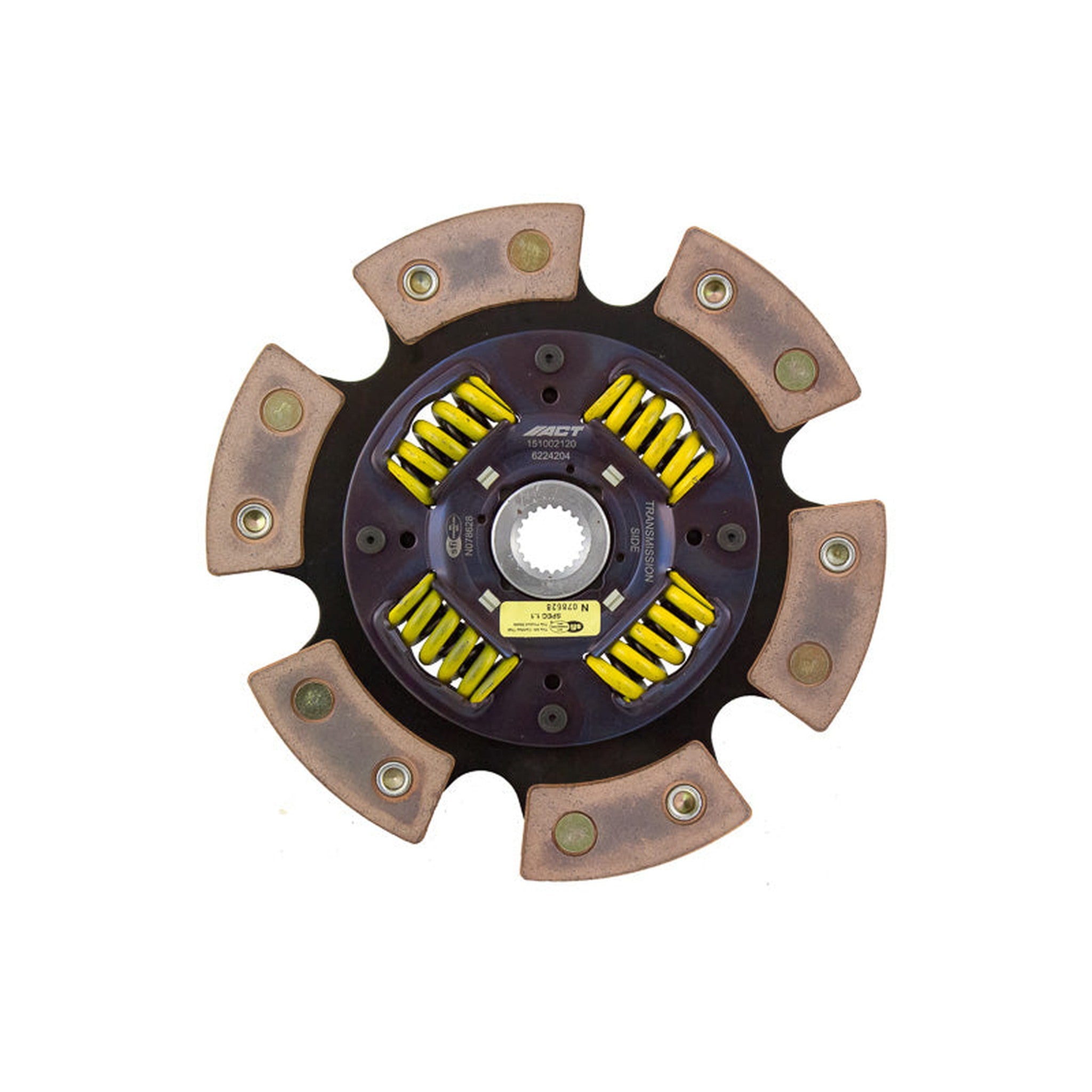 ACT 6 Pad Sprung Race Disc Mitsubishi Lancer Ralliart 2004-2006 | 6224204