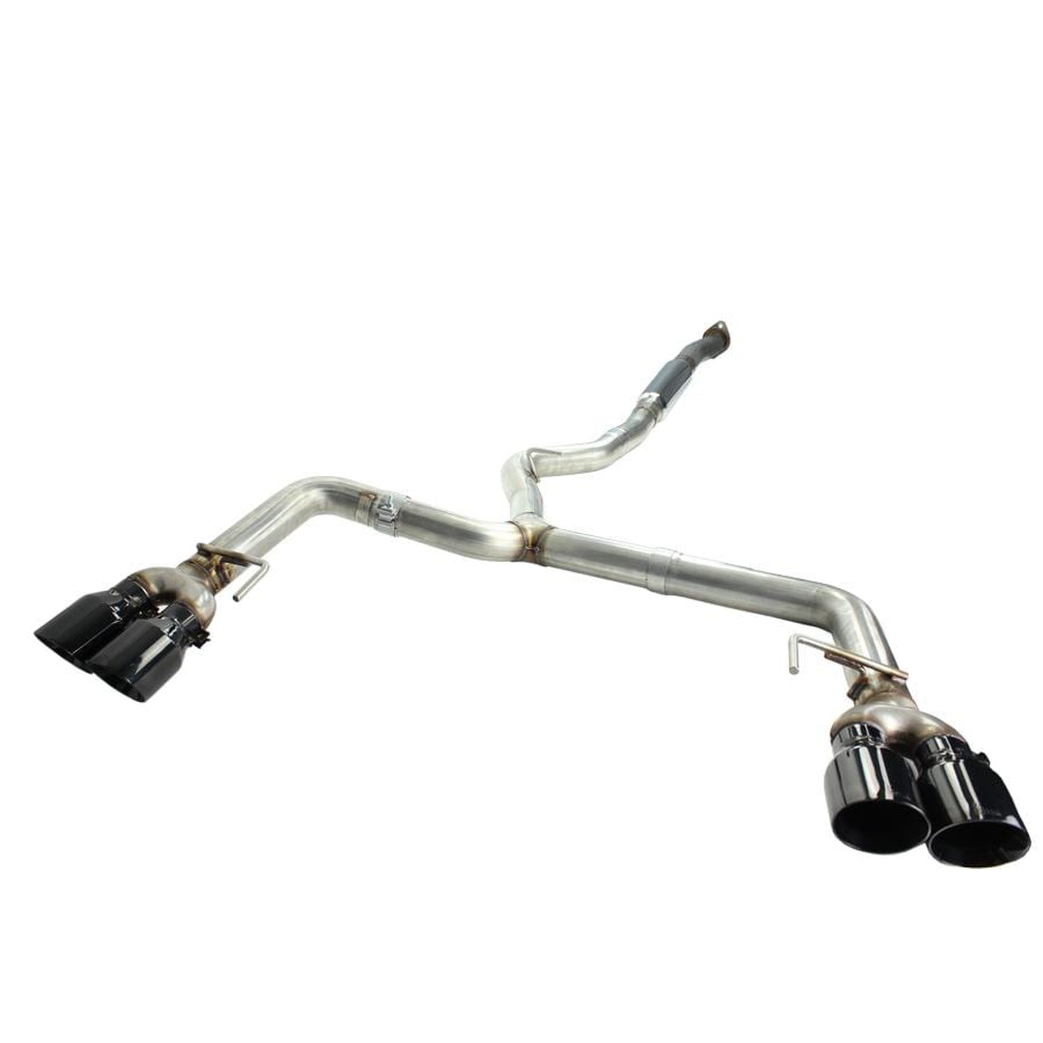 AWE Track Cat Back Exhaust Subaru WRX / STI Sedan 2011-2021 Diamond Black Quad Tips 102mm