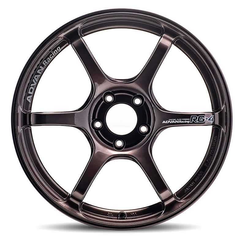 Advan RG-4 18x9.5 +45 5-114.3 Racing Copper Bronze Wheel YA48J45ECB