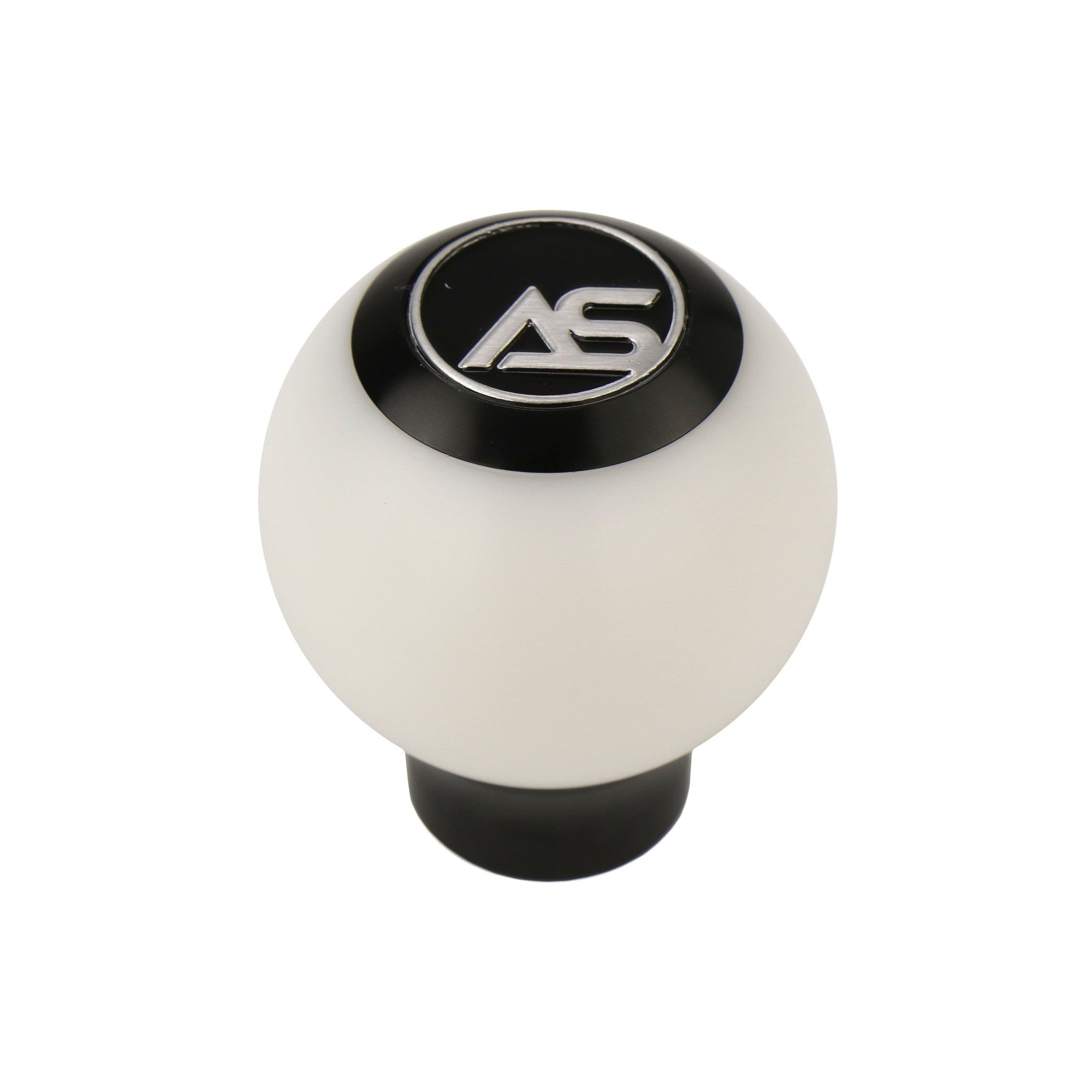 AutoStyled 6 Speed Shift Knob Black w/ White Delrin Center STI 2004+ / WRX 2015+ / BRZ 2013+ / FR-S 2013+ / FT86 2017+
