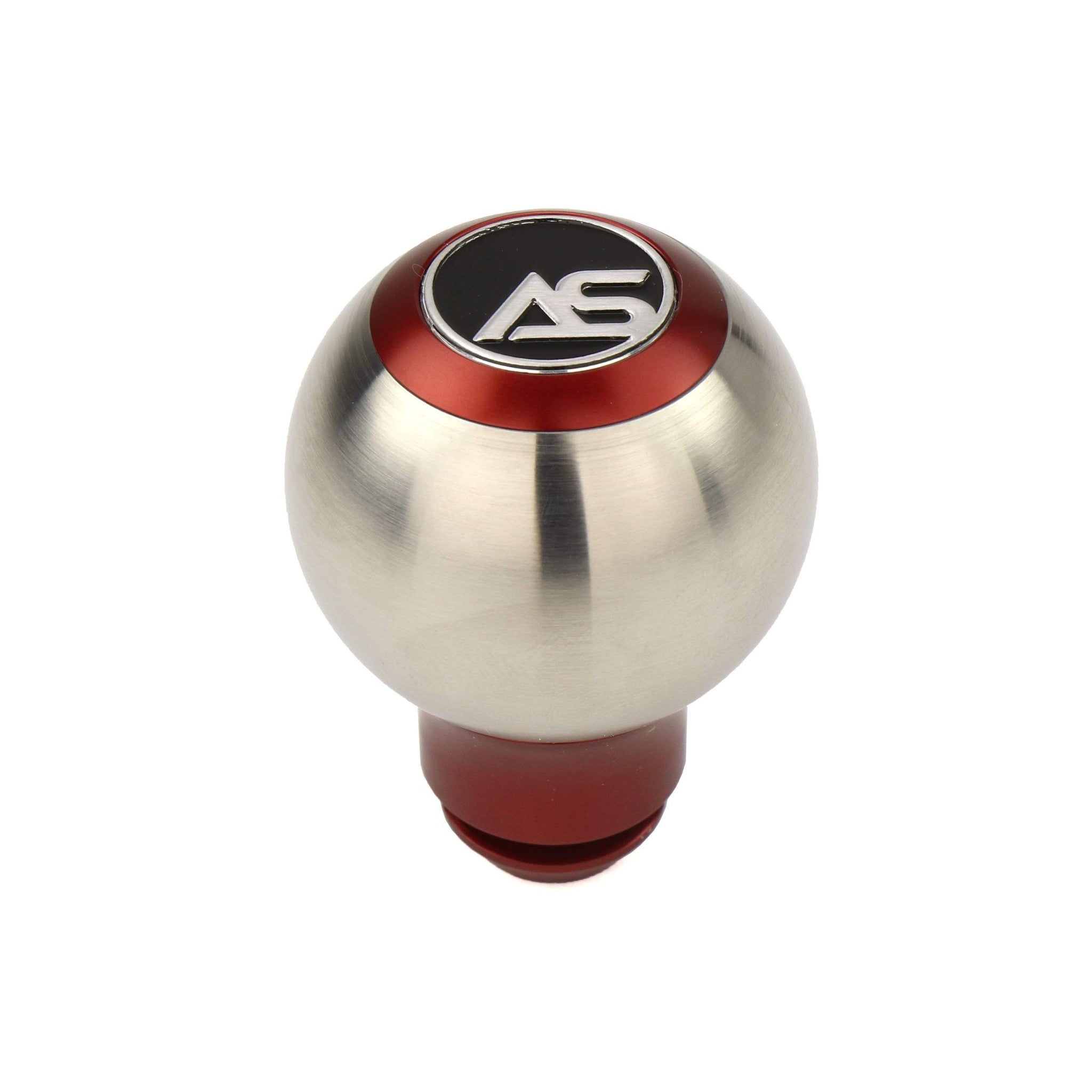 AutoStyled Subaru 5 Speed Shift Knob Red w/ Stainless Steel Center Subaru WRX 2002-2014