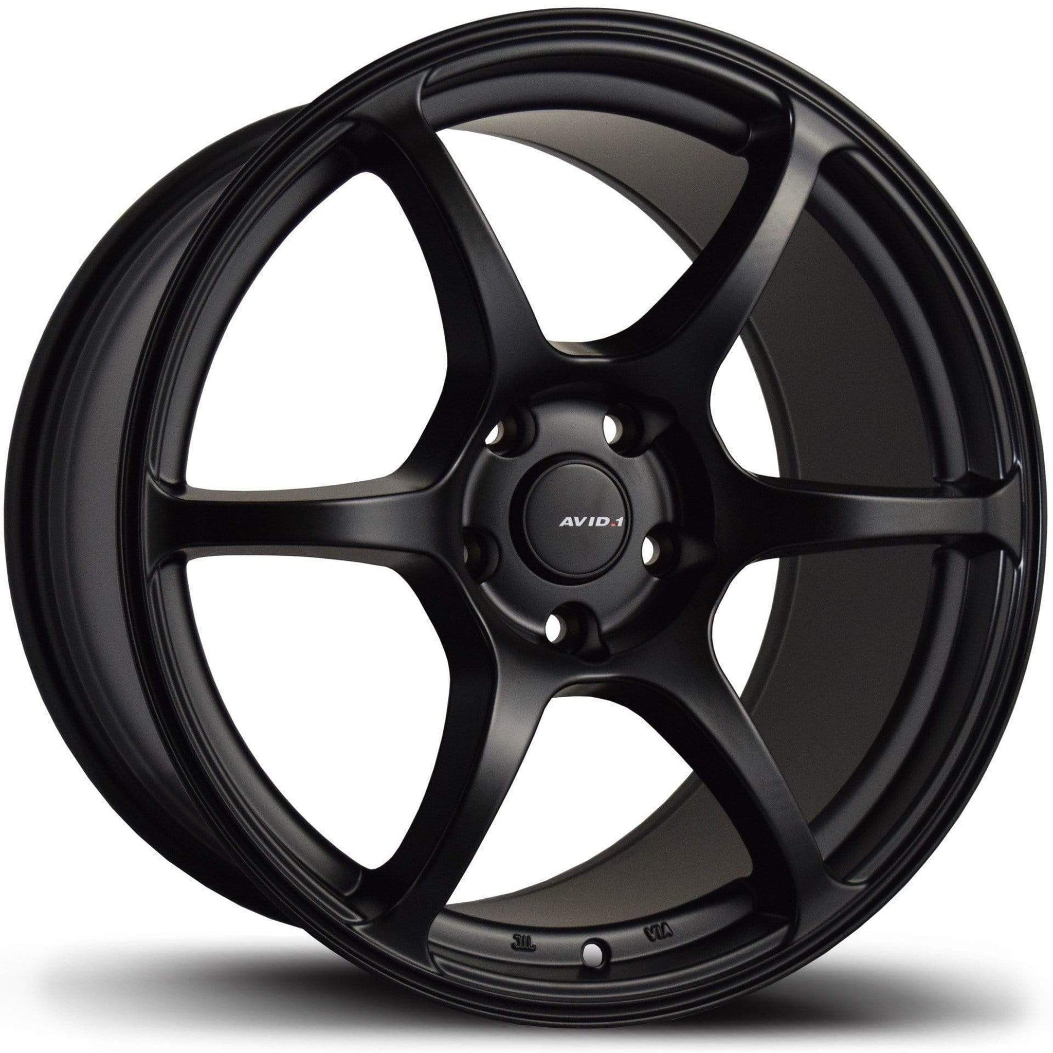 Avid.1 AV-26 Matte Black Wheel 17x8 5x114.3 35mm 73.1 | AV2617805H35BK