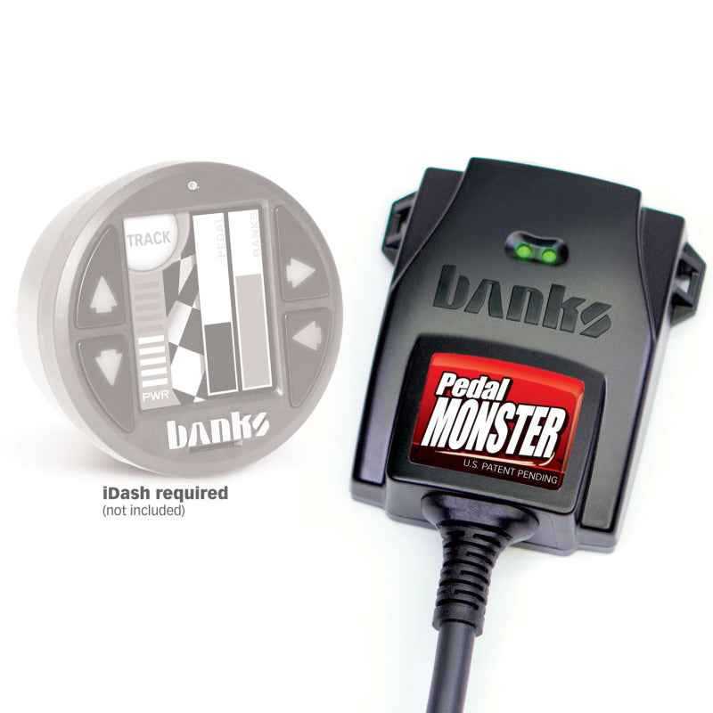 Banks Power Pedal Monster Throttle Sensitivity Booster for Use w/ Existing iDash and/or Derringer 64326