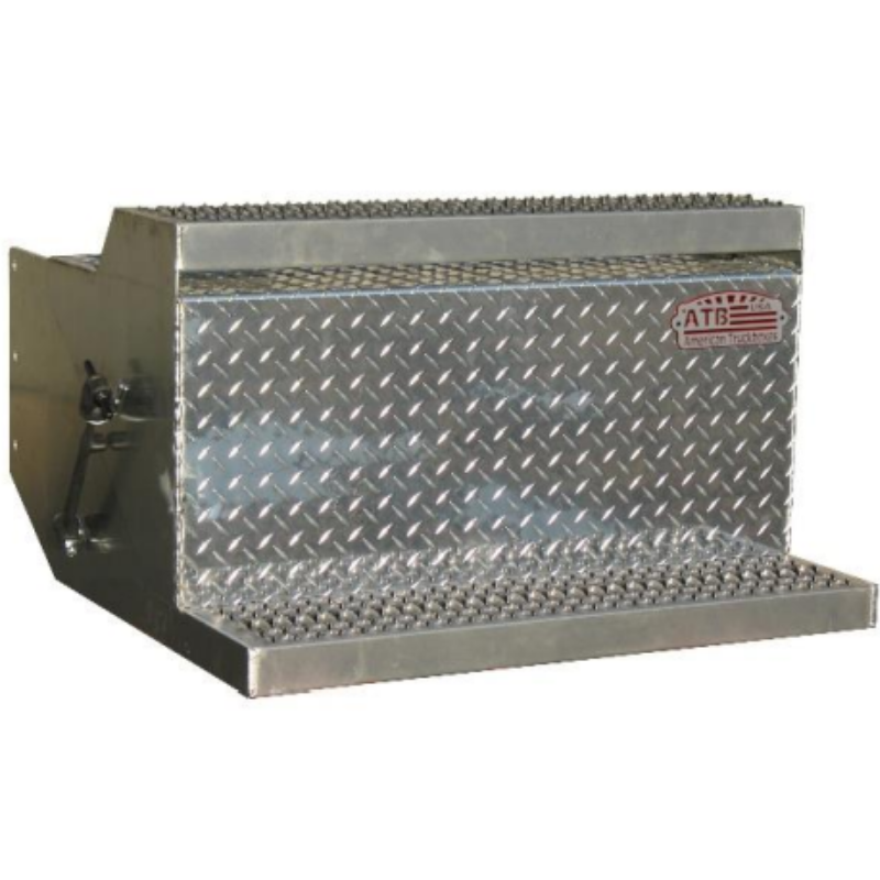 ATB Battery Box 15"H x 30"D x 24"W With Step Front Open Single Lid Model A-BB41S-153024-T